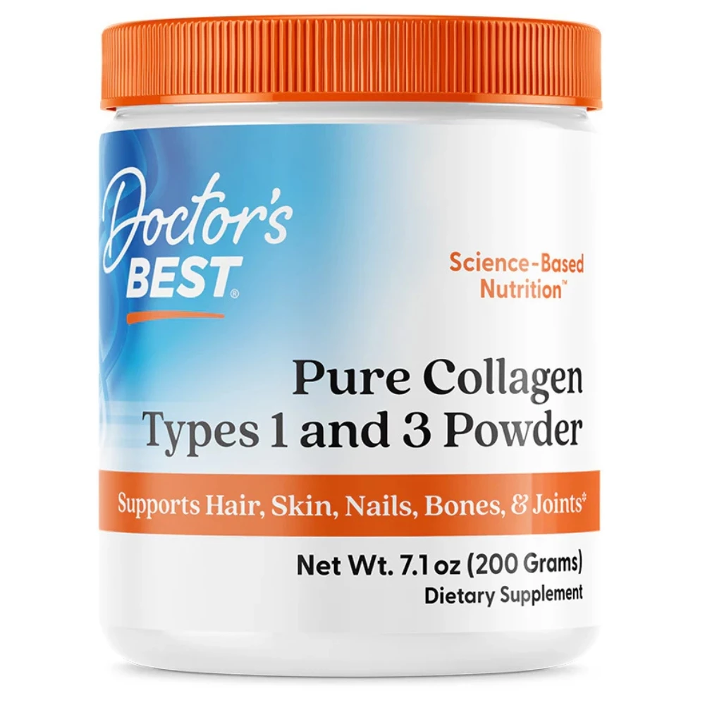 Doctor's Best - Pure Collagen Types 1 & 3 Powder - 200 g